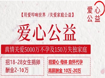 连州捐卵助孕生子 爱心志愿者招募